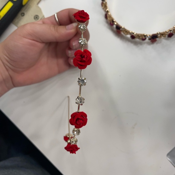 Rose + diamond headband - Picture 2 of 2